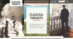 Desktop Screenshot of classicalpursuits.com